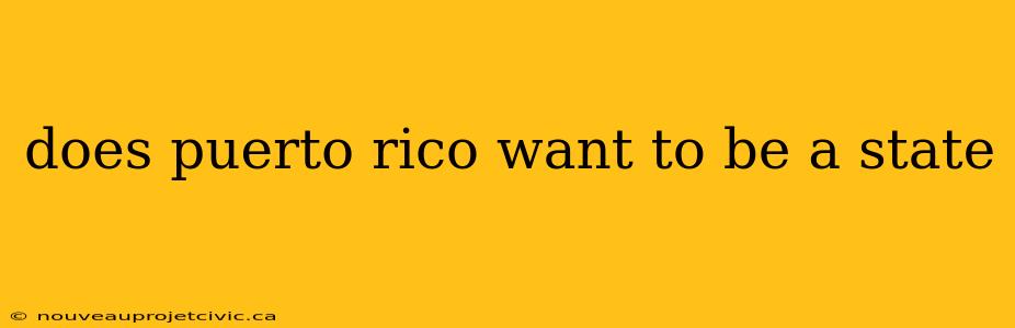 does puerto rico want to be a state