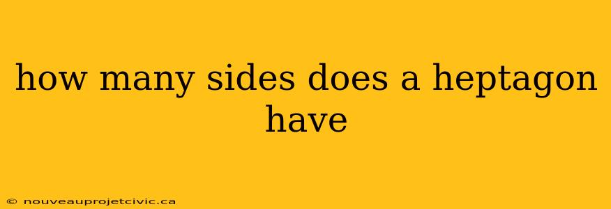 how many sides does a heptagon have