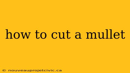 how to cut a mullet