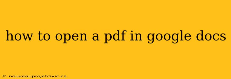 how to open a pdf in google docs