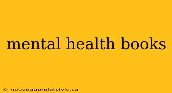 mental health books