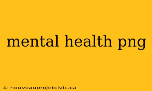 mental health png