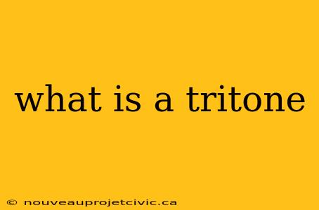 what is a tritone