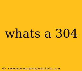 whats a 304