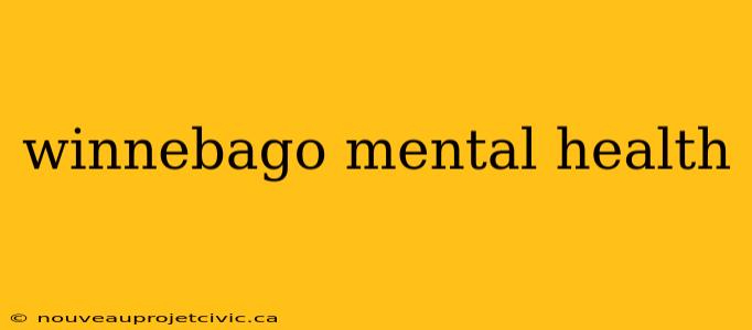 winnebago mental health