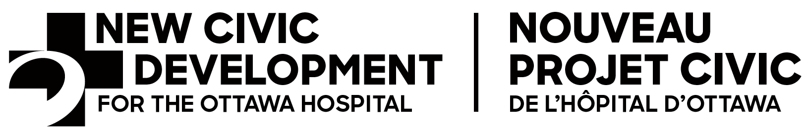Logo Noir et Blanc de L’Hôpital d’Ottawa